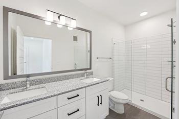 Frameless glass shower